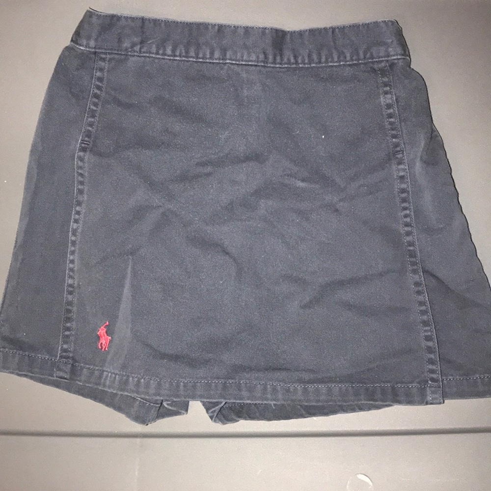 Girls Ralph Lauren Navy Skort Size 5